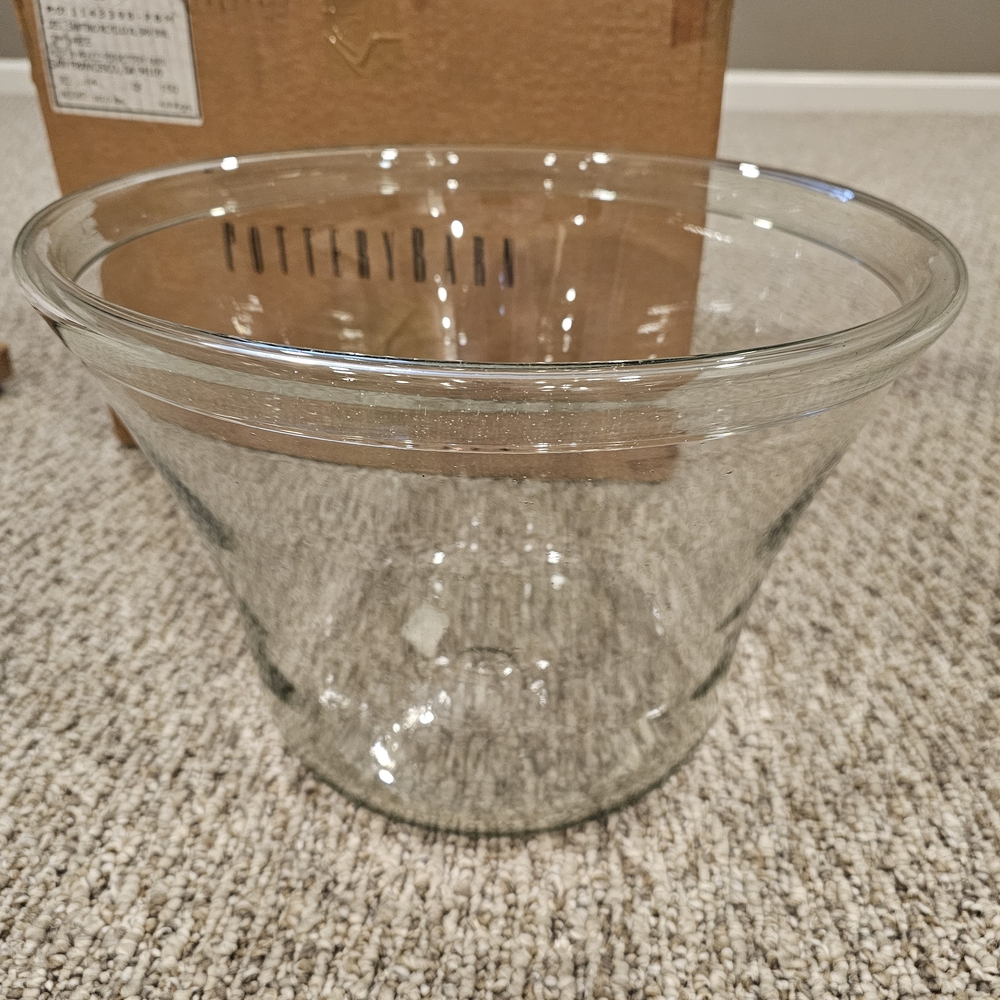 Clear Glass Bowl